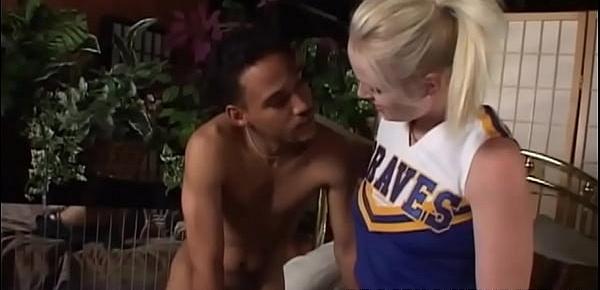 Pegged in the ass by the head cheerleader